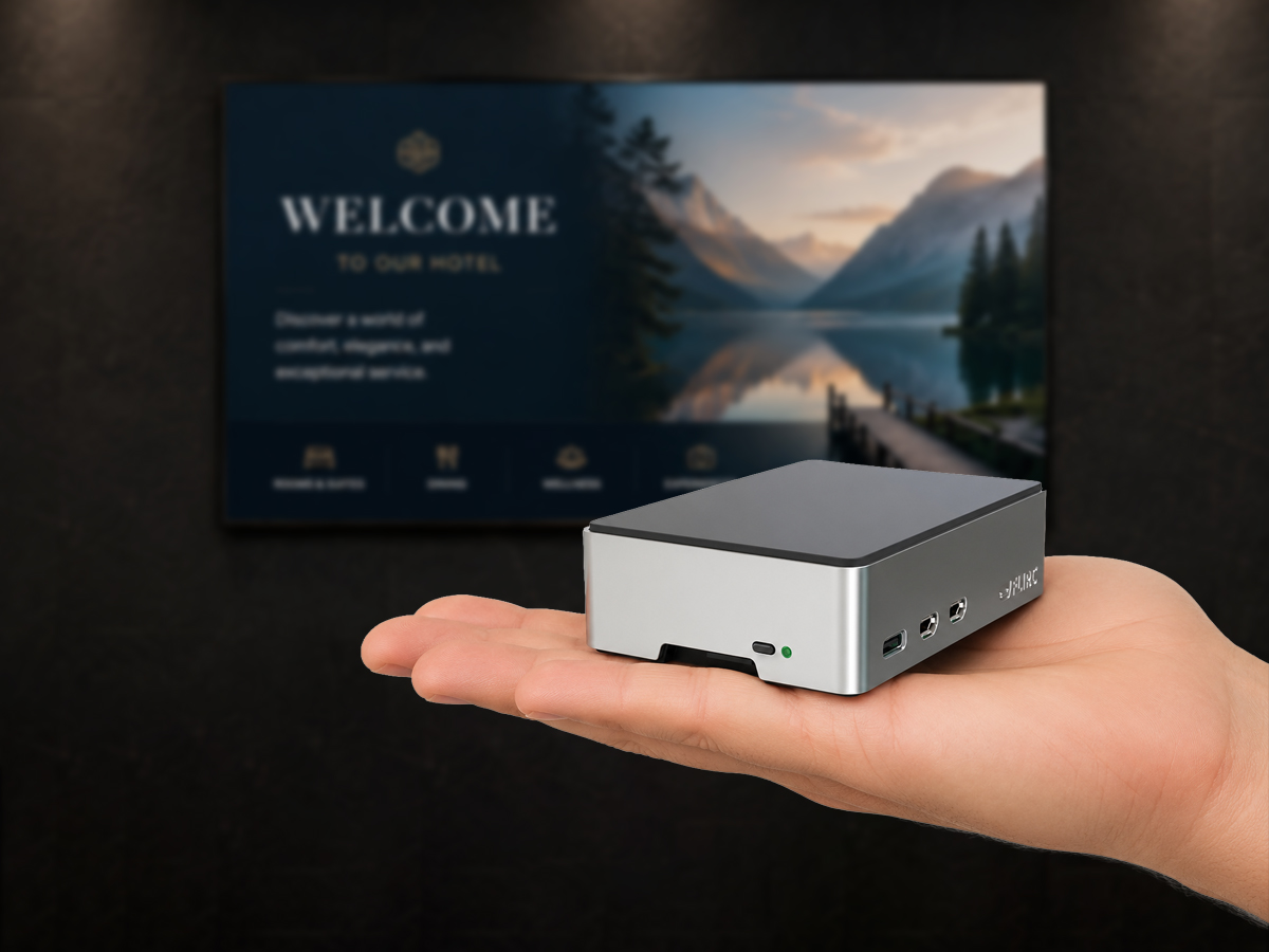 FHD Immenso Media Player assembled kit with 4K images